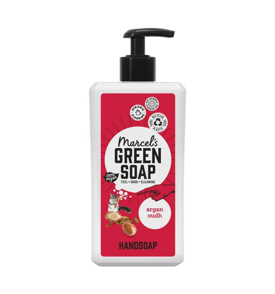 Marcels Green Soap Handzeep argan & oudh 500 ml