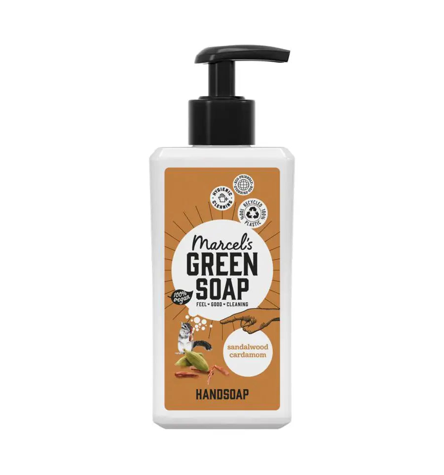 Marcels Green Soap Handzeep sandelhout & kardemom 250 ml