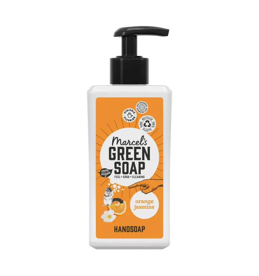 Marcels Green Soap Handzeep sinaasappel & jasmijn 250 ml