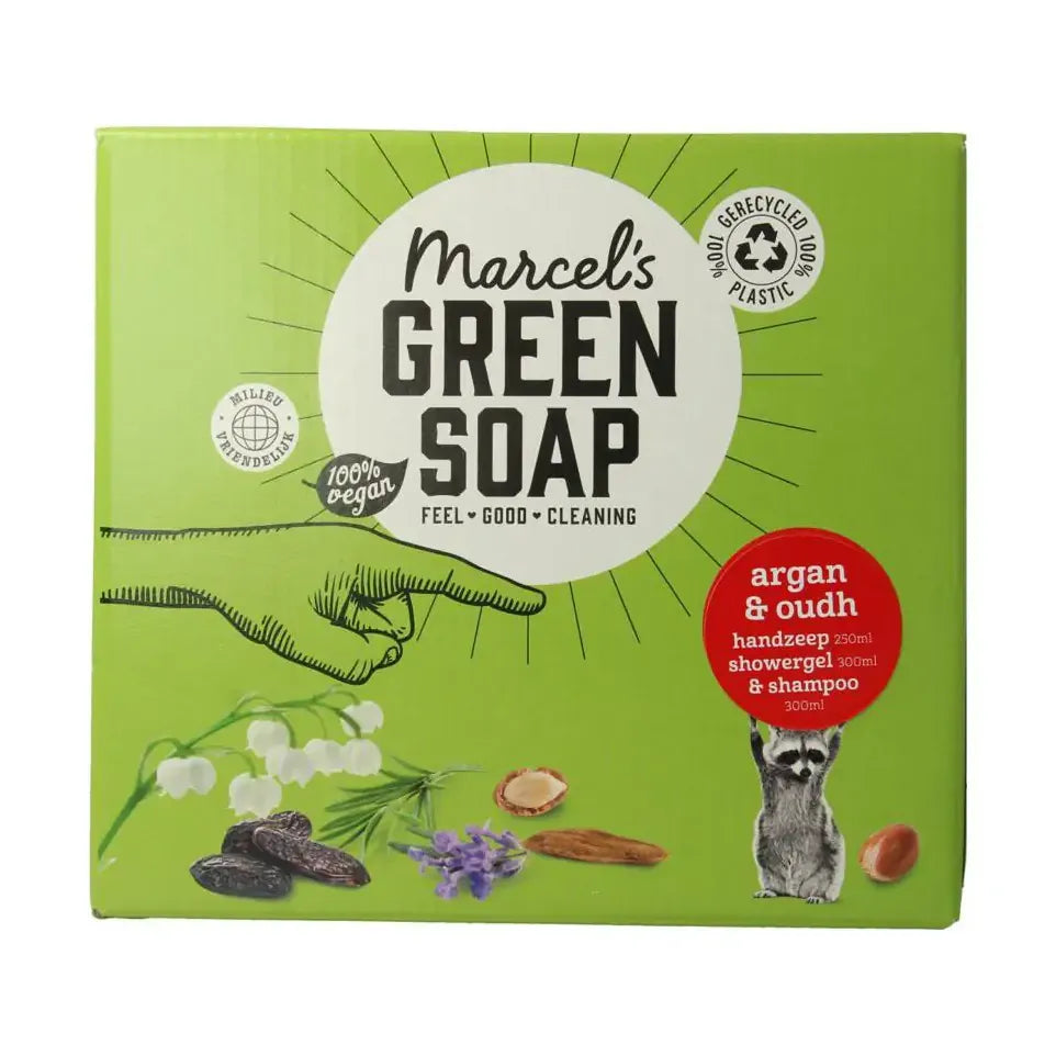 Marcels Green Soap Giftbox argan & oudh