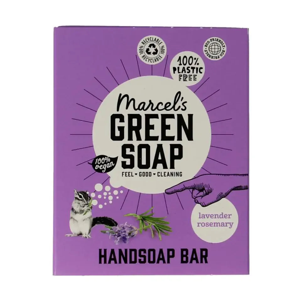 Marcels Green Soap Handzeep bar vanille & cherry blossom 90 gram