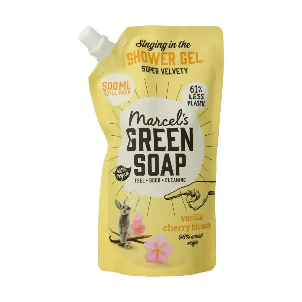 Marcels Green Soap Shower gel vanilla & cherry blossom