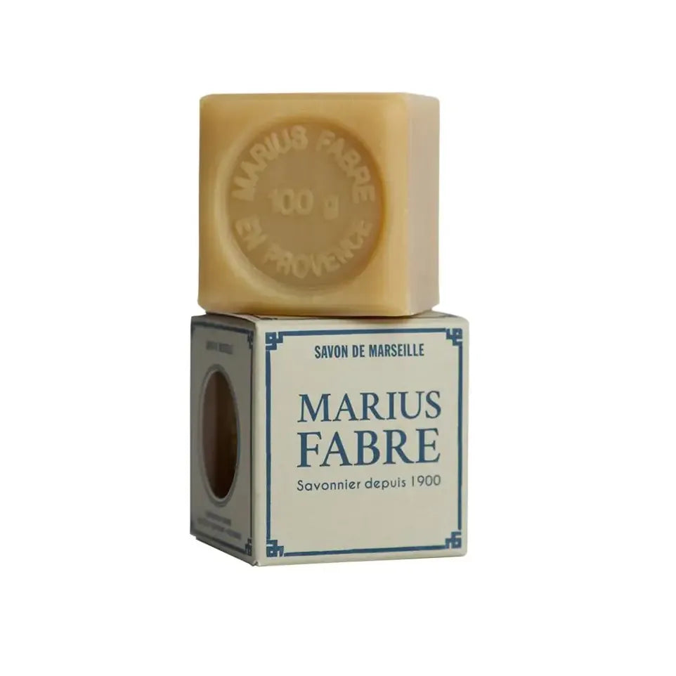 Marius Fabre Savon Marseille zeep in doos blanc 100 gram