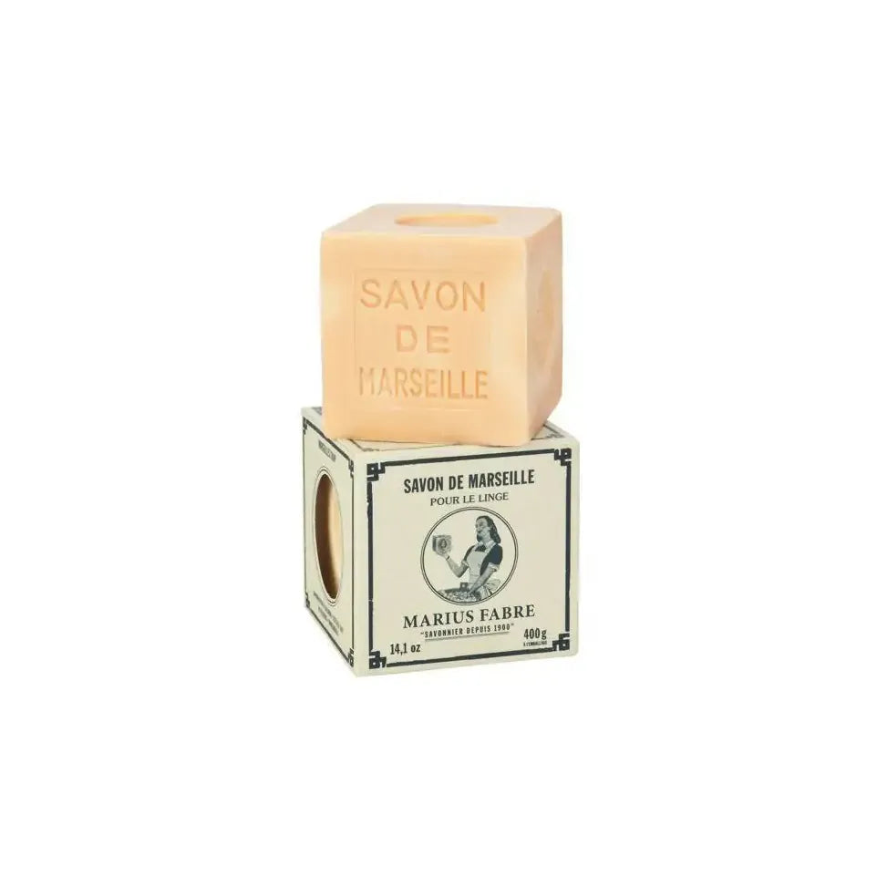 Marius Fabre Savon Marseille zeep in doos blanc 400 gram