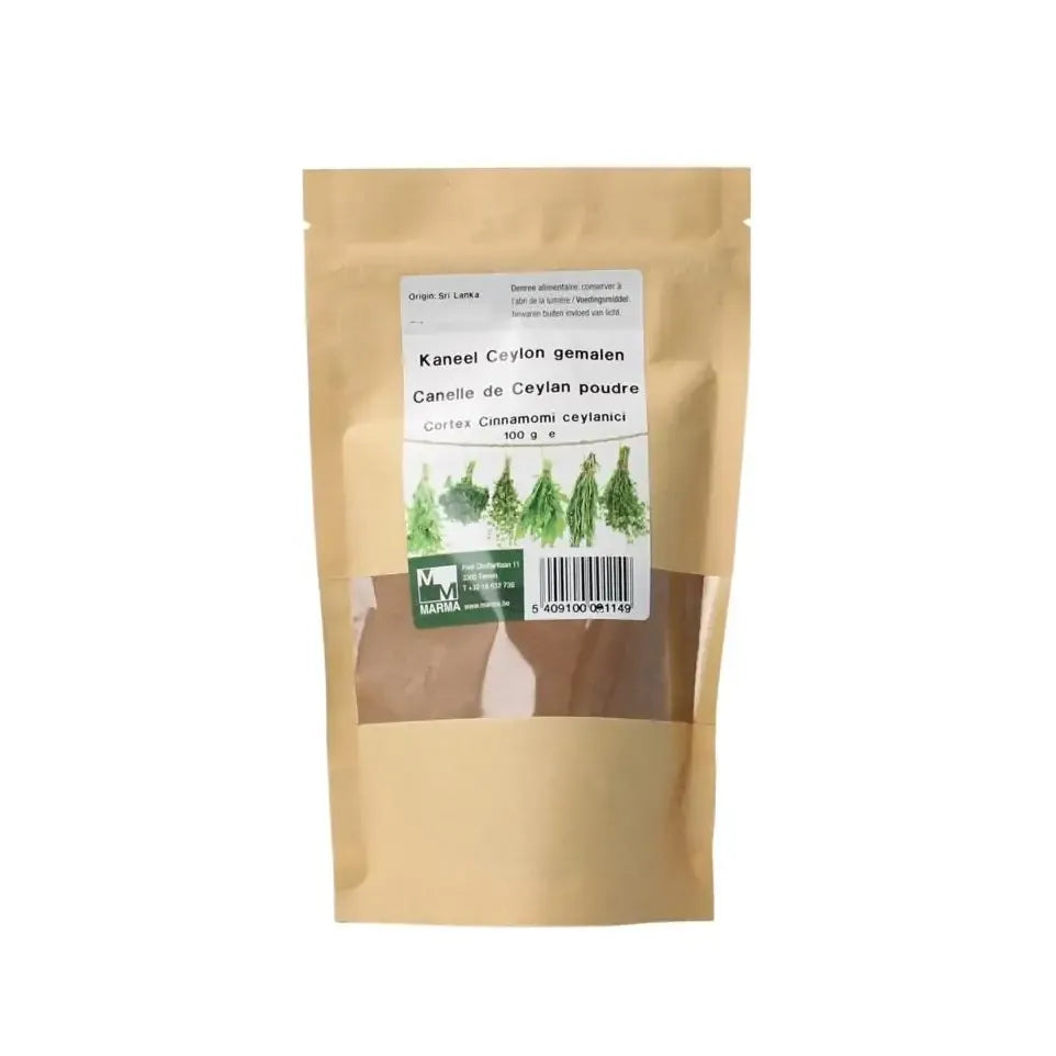 Marma Kaneel ceylon gemalen 100 gram