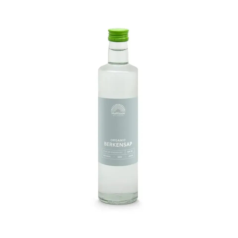 Mattisson Biologische pure Berkensap 500 ml