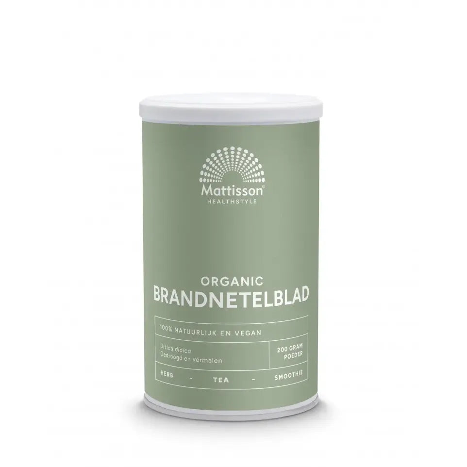 Mattisson Biologisch Brandnetelblad poeder 200 gram