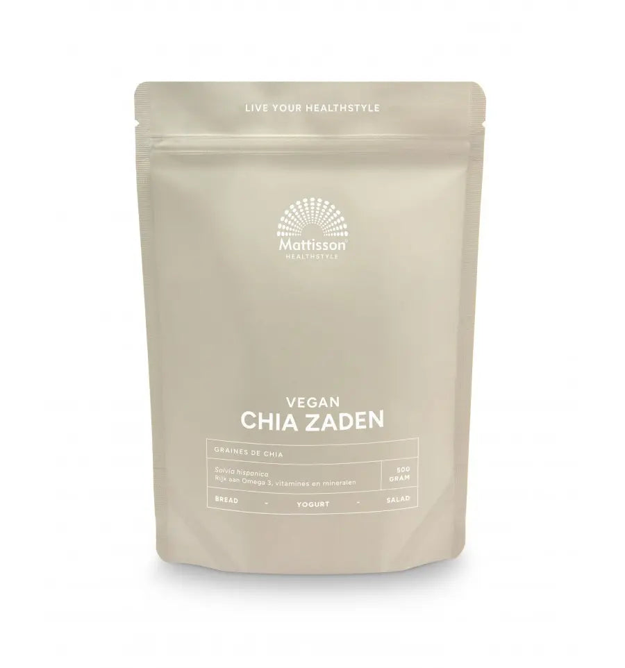 Mattisson Absolute Chia Zaad Raw 500 gram