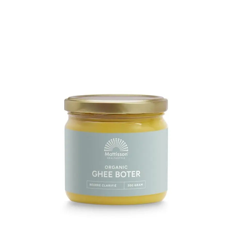 Mattisson Biologische Ghee Geklaarde boter 300 gram
