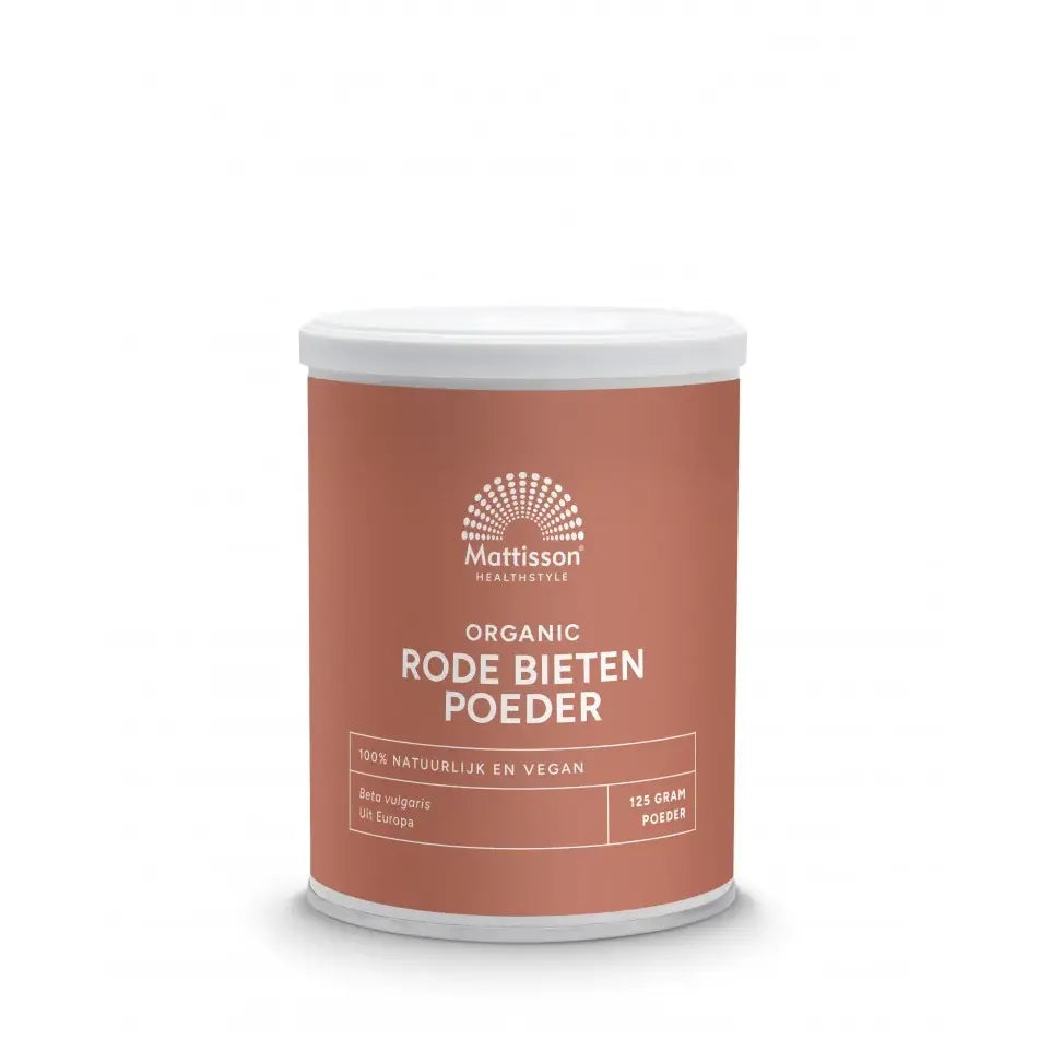 Mattisson Biologische Rode Bieten poeder 125 gram