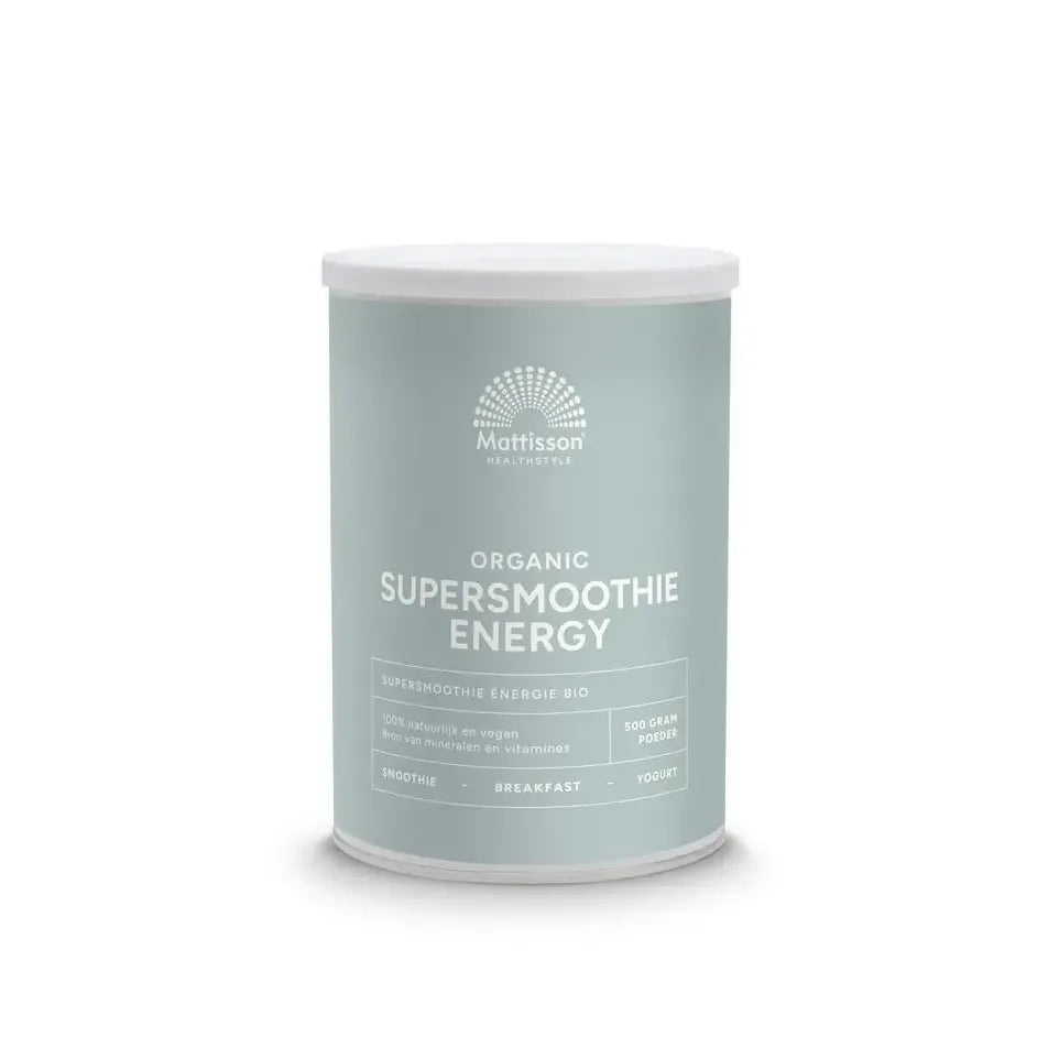Mattisson Biologische Energy Supersmoothie Mix 500 gram