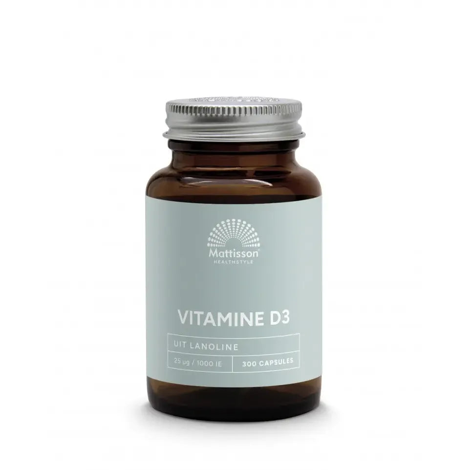 Mattisson Vitamine D3 25 mcg 300 tabletten