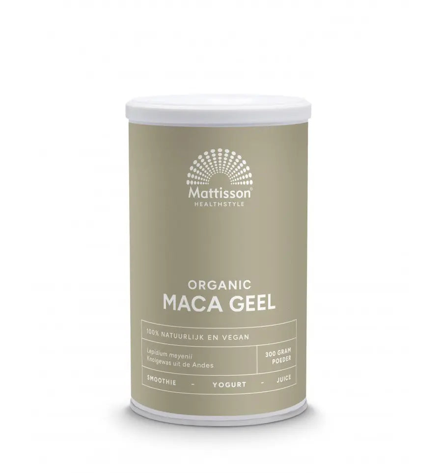 Mattisson Biologische Gele Maca 300 gram