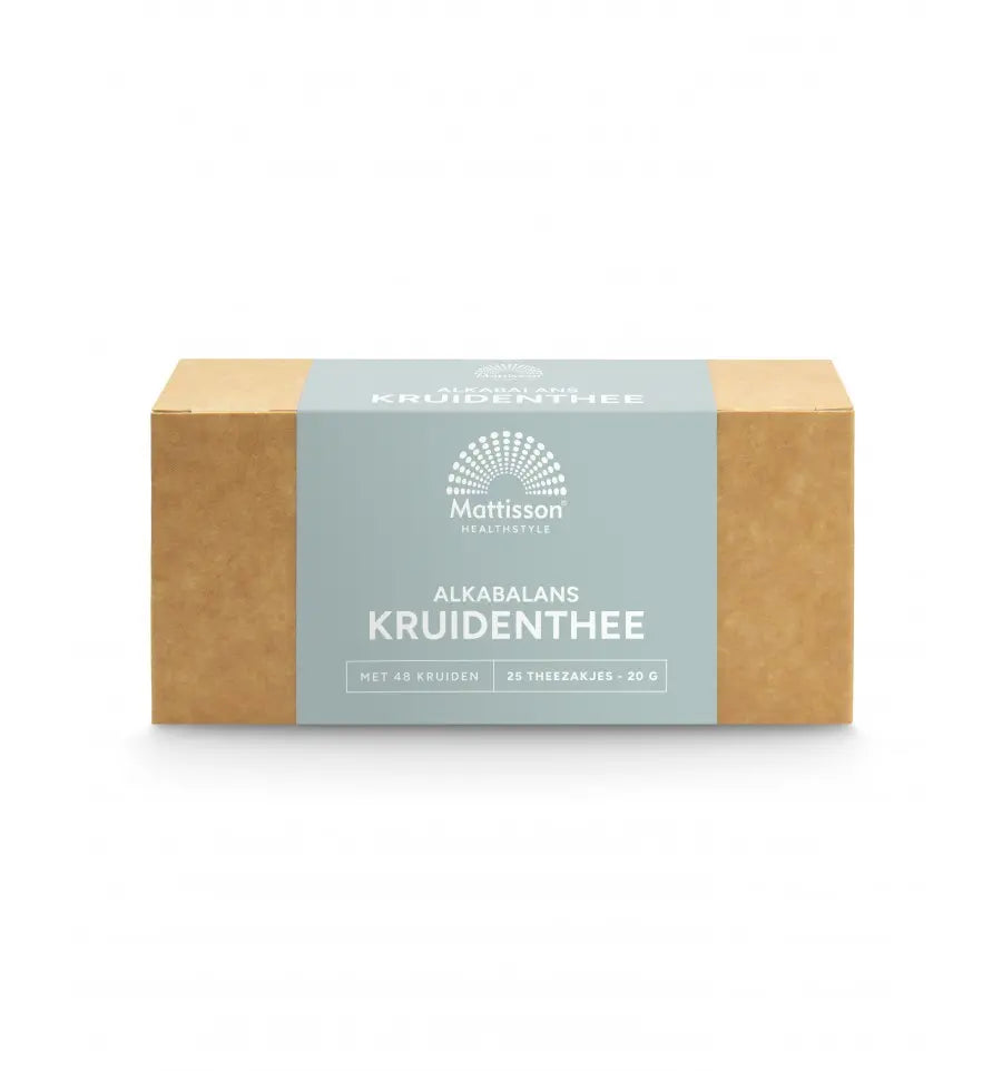 Mattisson AlkaBalans Zuur Base Kruidenthee 25 zakjes