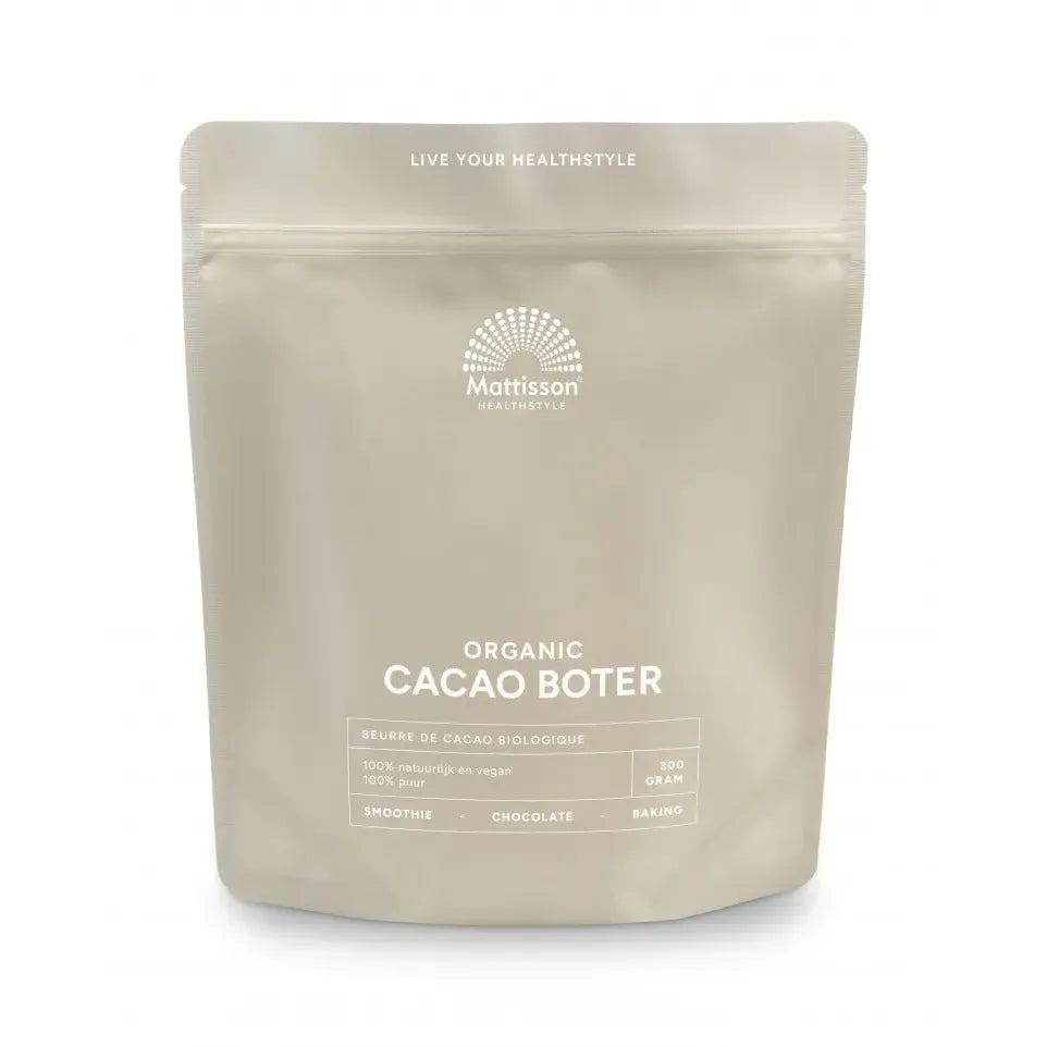 Mattisson Biologische Cacao Boter 300 gram