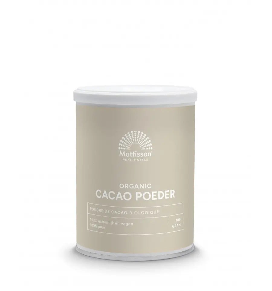 Mattisson Biologische Cacao poeder 100 gram