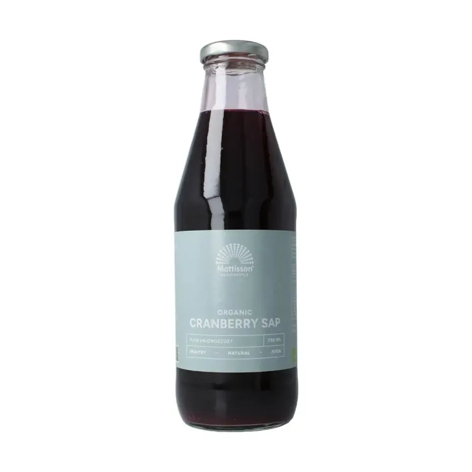 Mattisson Biologische Cranberry Sap Ongezoet 750 ml