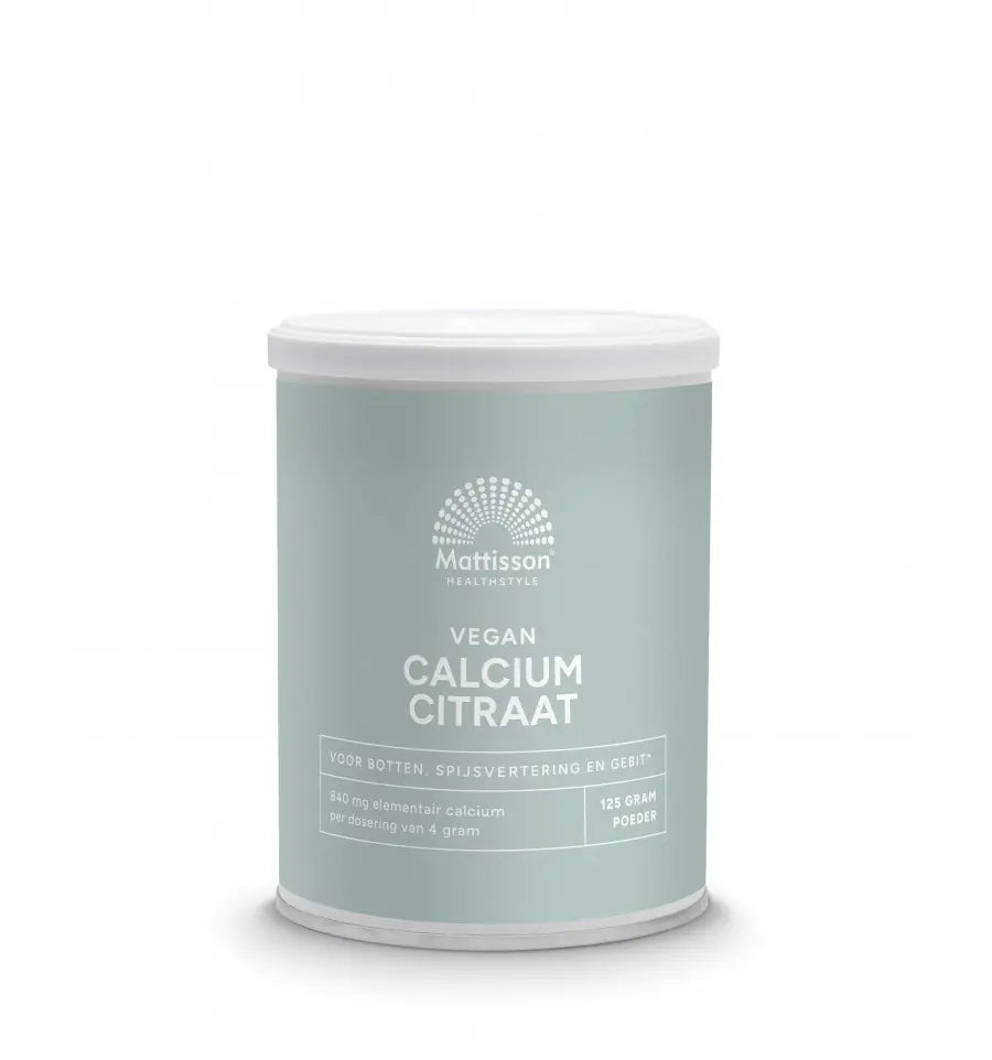Mattisson Calcium Citraat 125 gram
