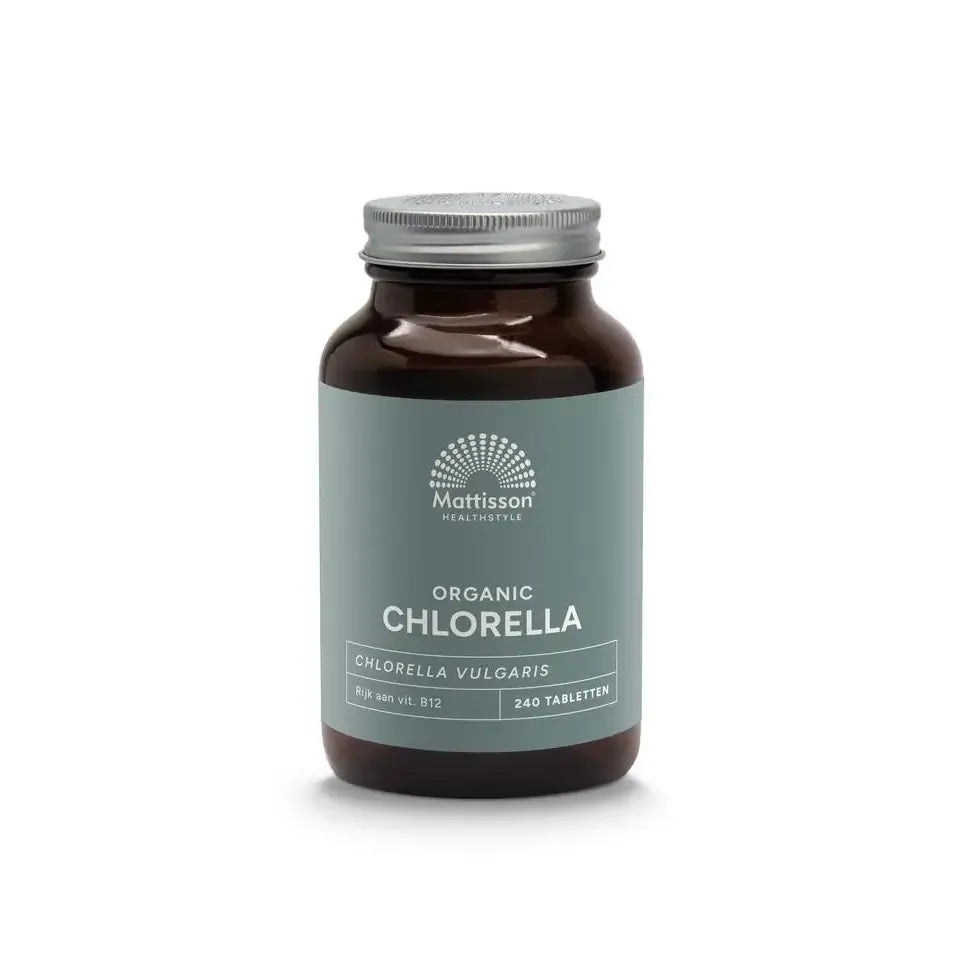Mattisson Biologische Chlorella 500 mg 240 tabletten