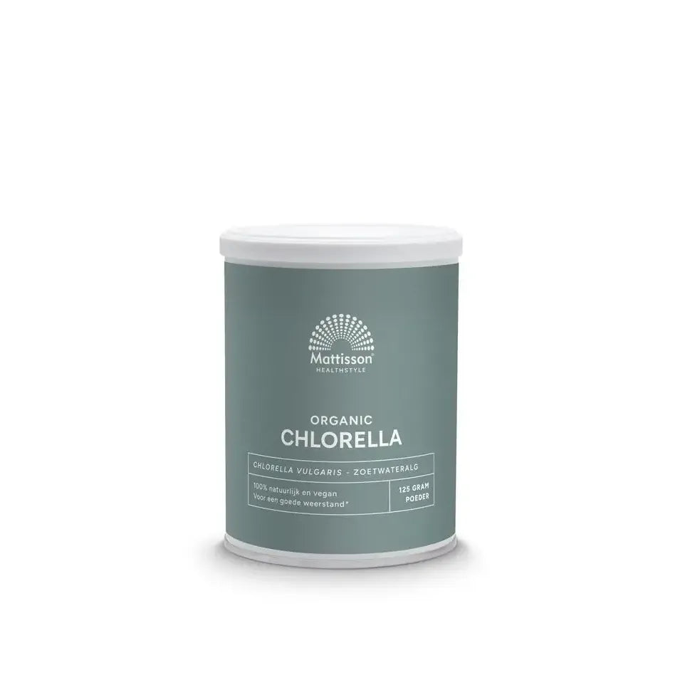 Mattisson Biologisch Chlorella poeder 125 gram