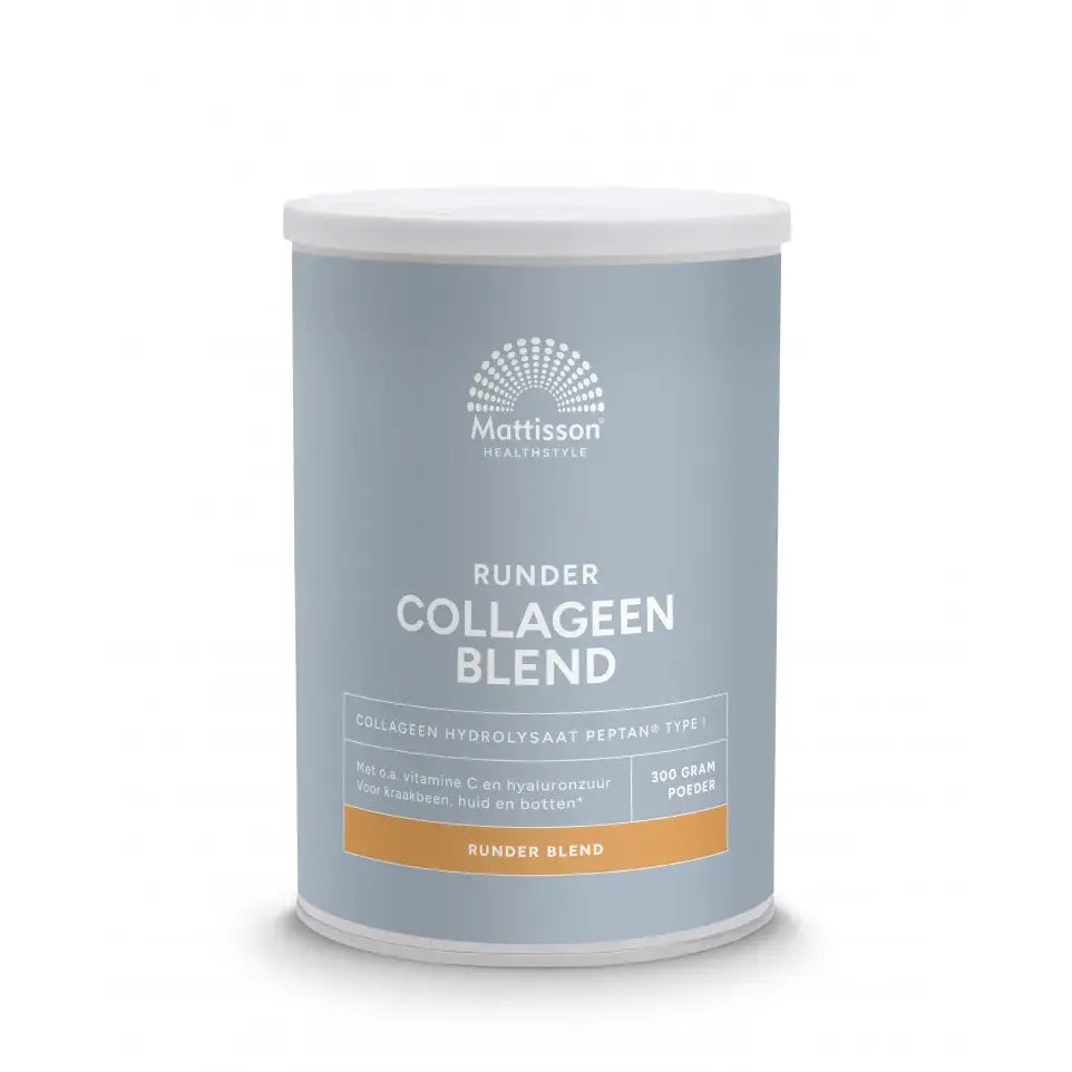 Mattisson Runder Collageen Poeder Peptan® Blend Vanille 300 gram