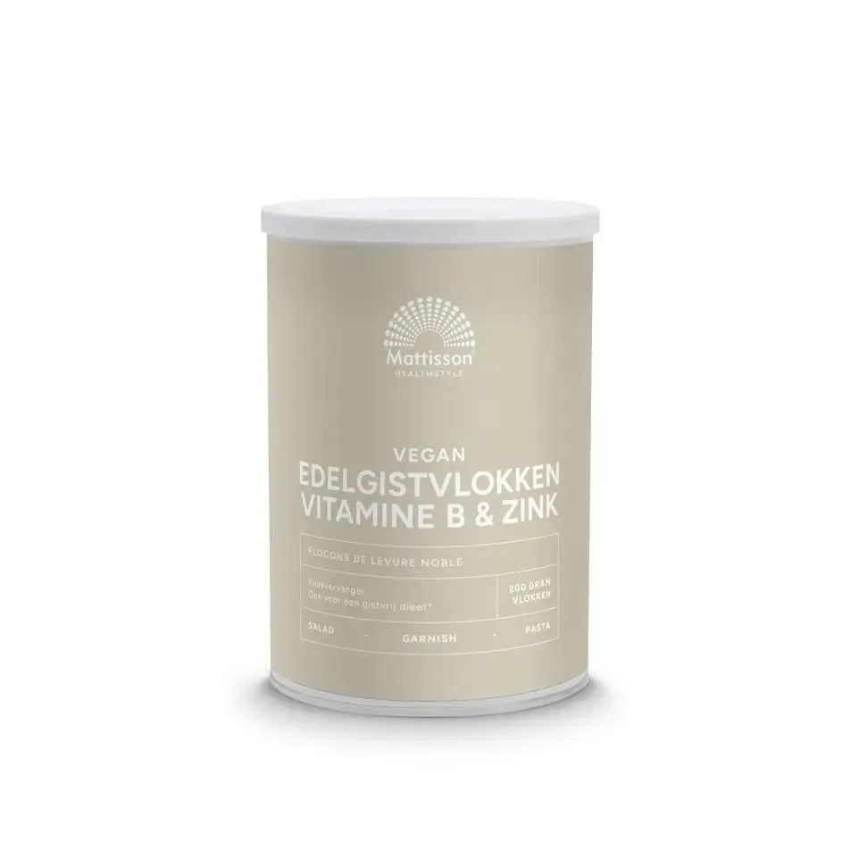 Mattisson Edelgistvlokken Vitamine B12 & Zink 200 gram