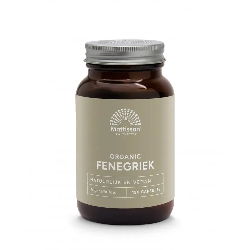 Mattisson Biologische Fenegriek 120 vcaps