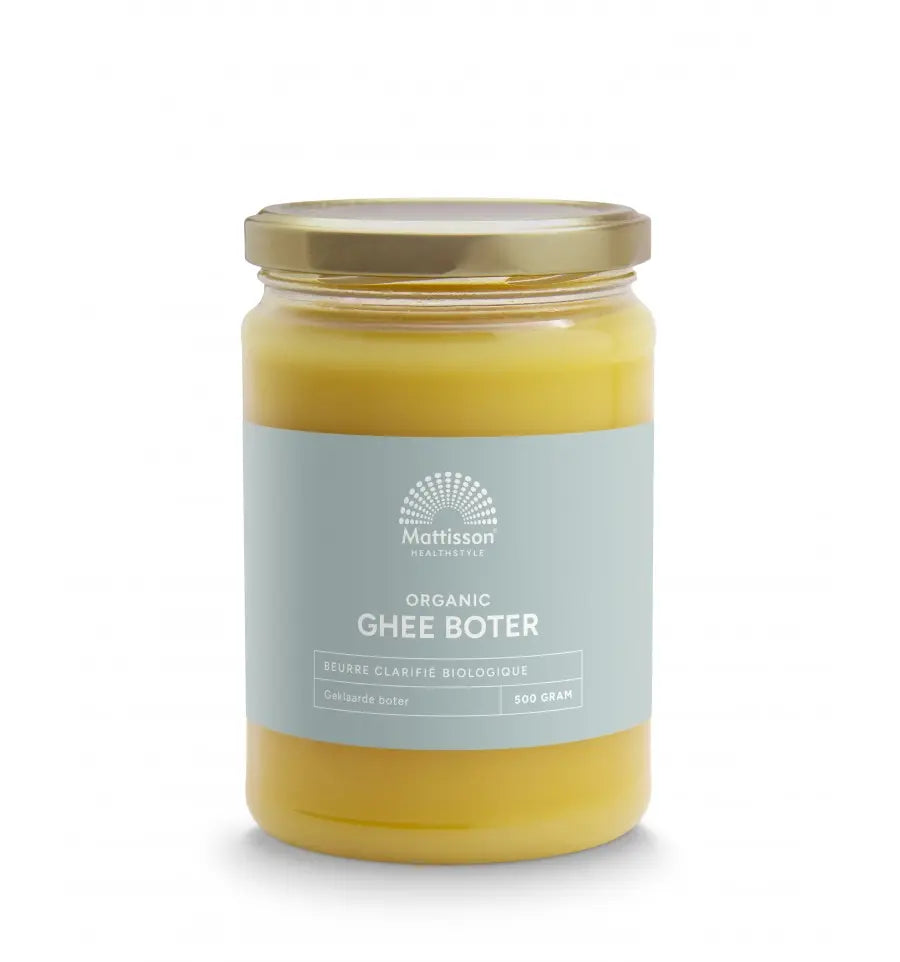 Mattisson Biologische Ghee Geklaarde boter 500 gram