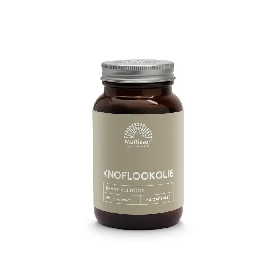 Mattisson Knoflookolie 1000 mg 60 capsules