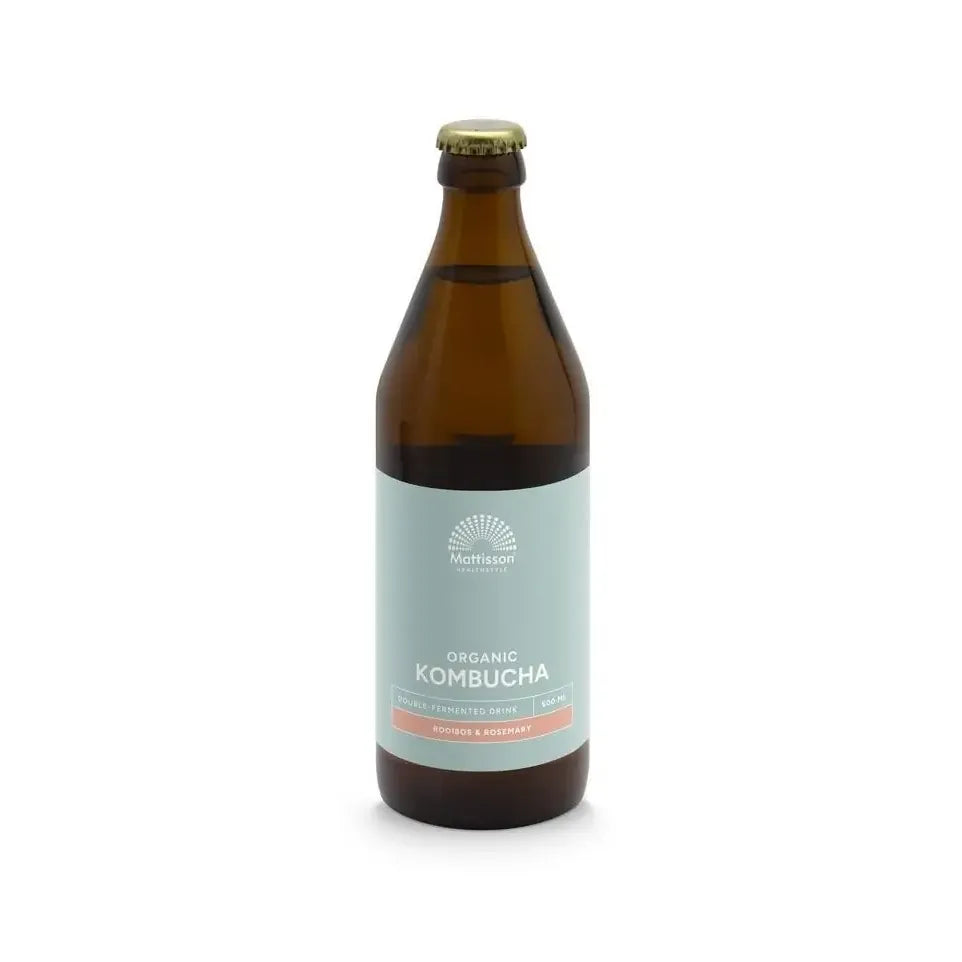 Mattisson Biologische Kombucha Rooibos & Rozemarijn 500 ml