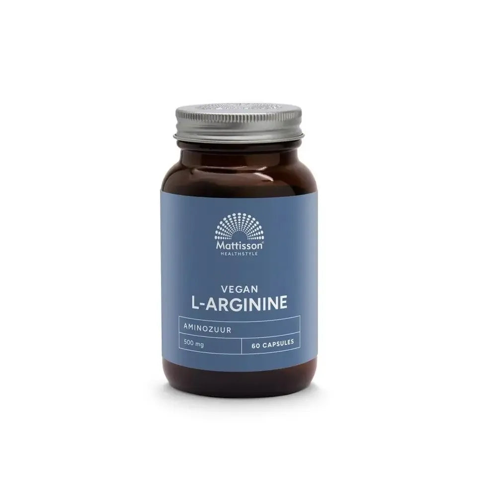 Mattisson L-arginine 500 mg 90 capsules