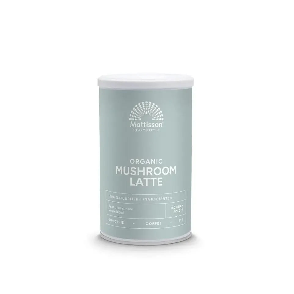 Mattisson Biologische Mushroom Latte 160 gram