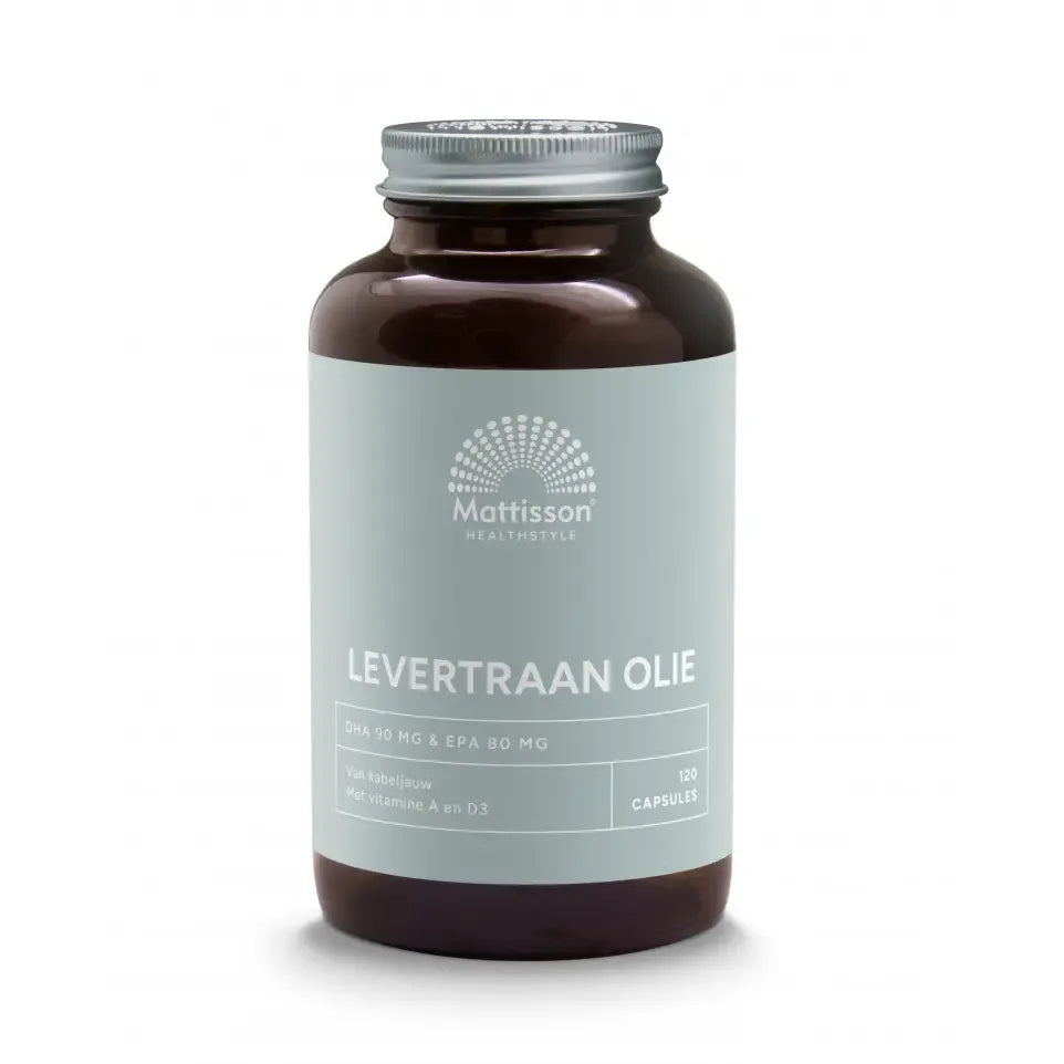 Mattisson Levertraan Olie 1000 mg 120 capsules