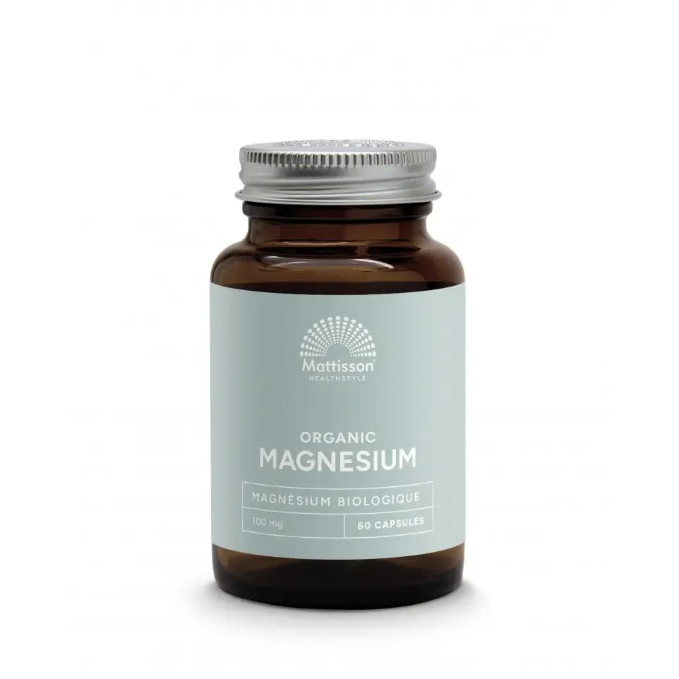 Mattisson Magnesium 100 mg biologisch 60 vcaps