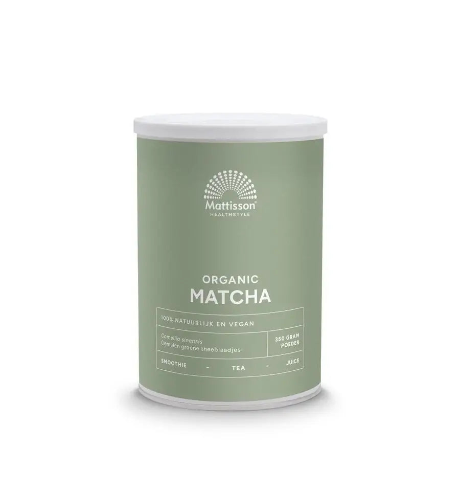 Mattisson Biologische Matcha poeder 350 gram