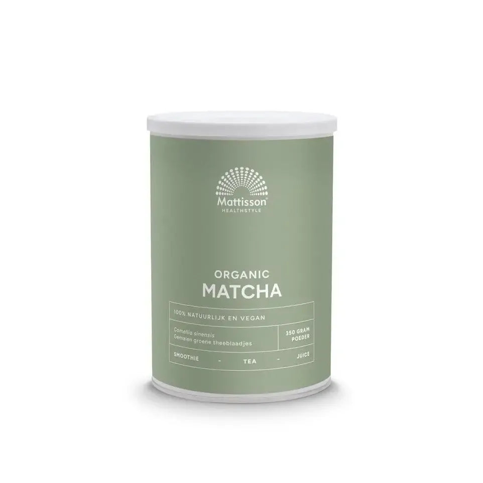 Mattisson Biologische Matcha poeder 350 gram