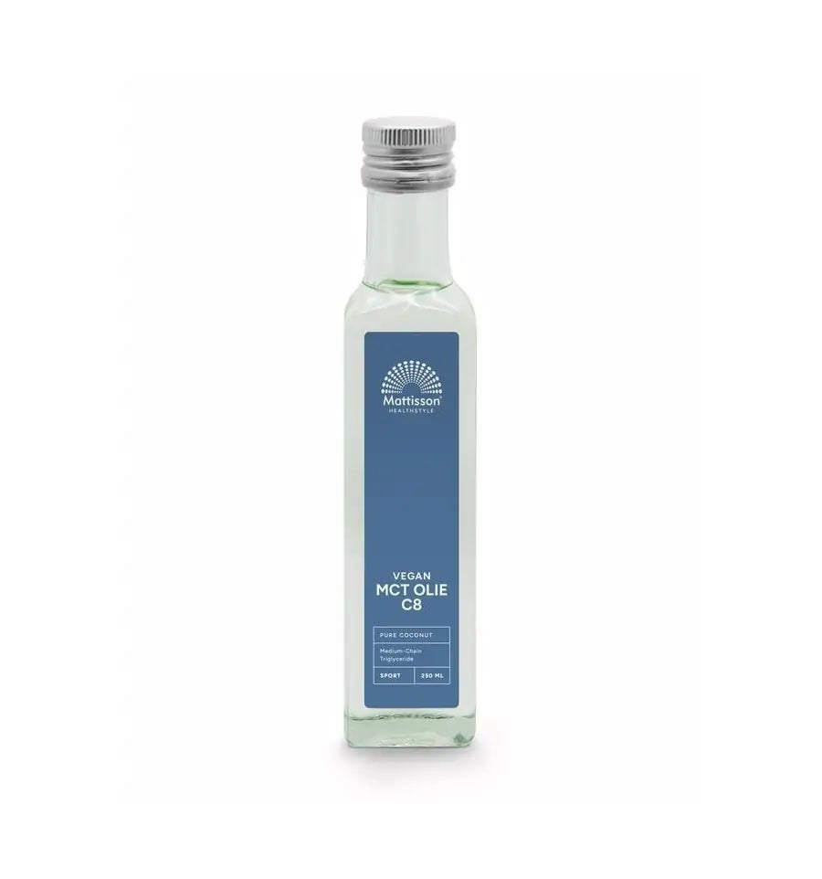 Mattisson MCT Olie C8 99% Caprylzuur 250 ml