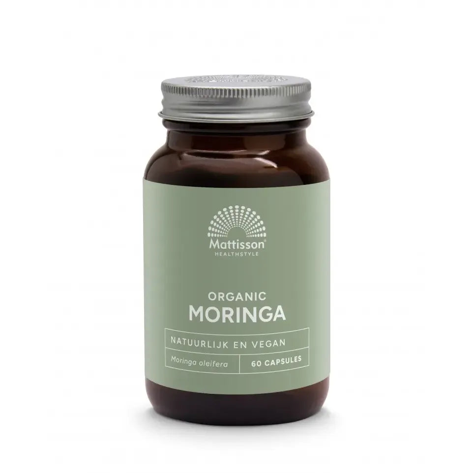 Mattisson Biologisch Moringa Blad 400 mg 60 vcaps