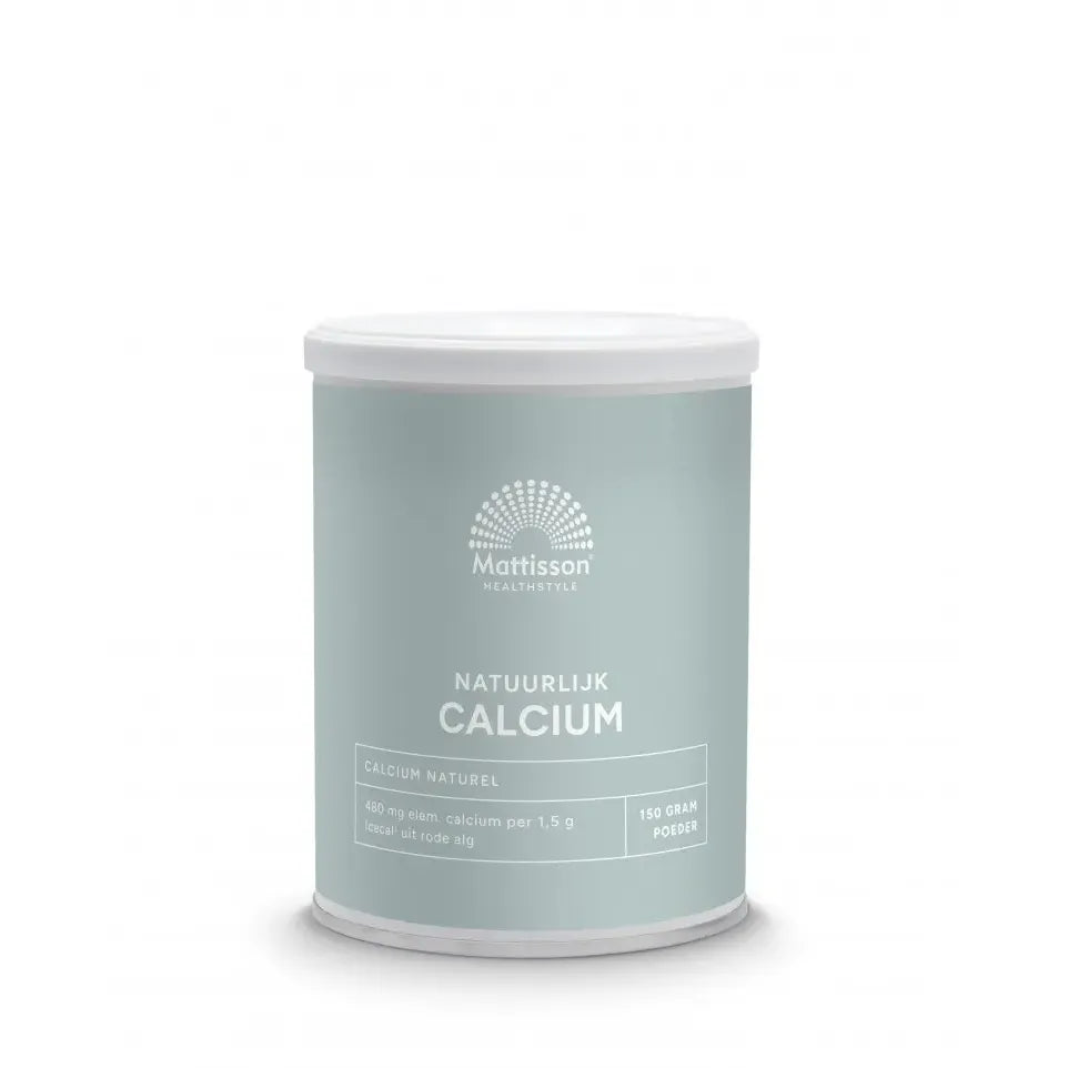 Mattisson Natuurlijk calcium icecal 480 mg 150 gram