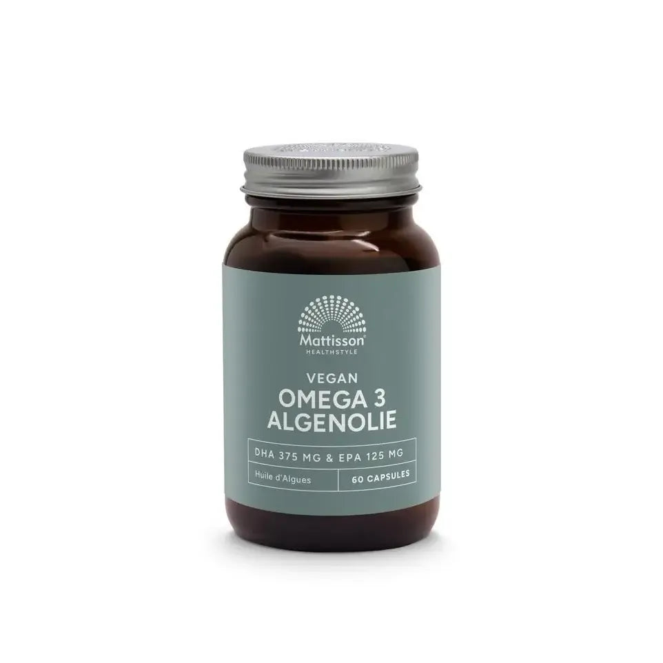 Mattisson Algenolie DHA 375 mg & EPA 125 mg 60 softgels