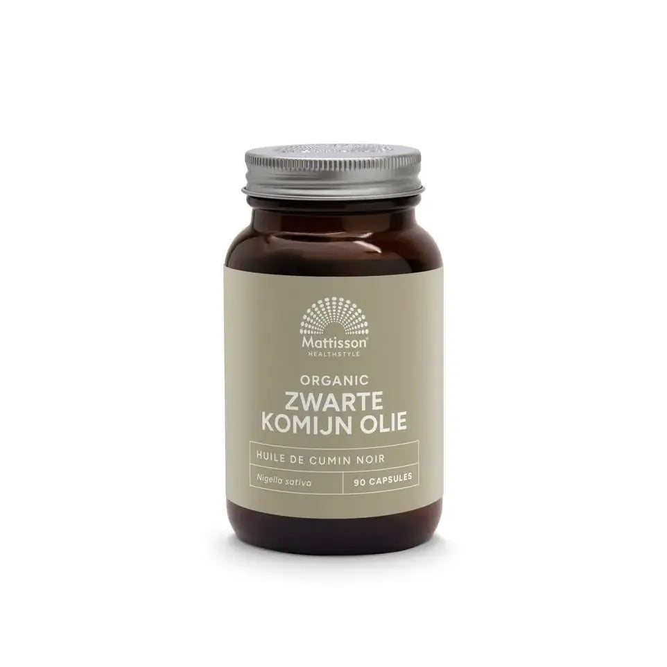Mattisson Biologische Zwarte Komijn olie 90 capsules