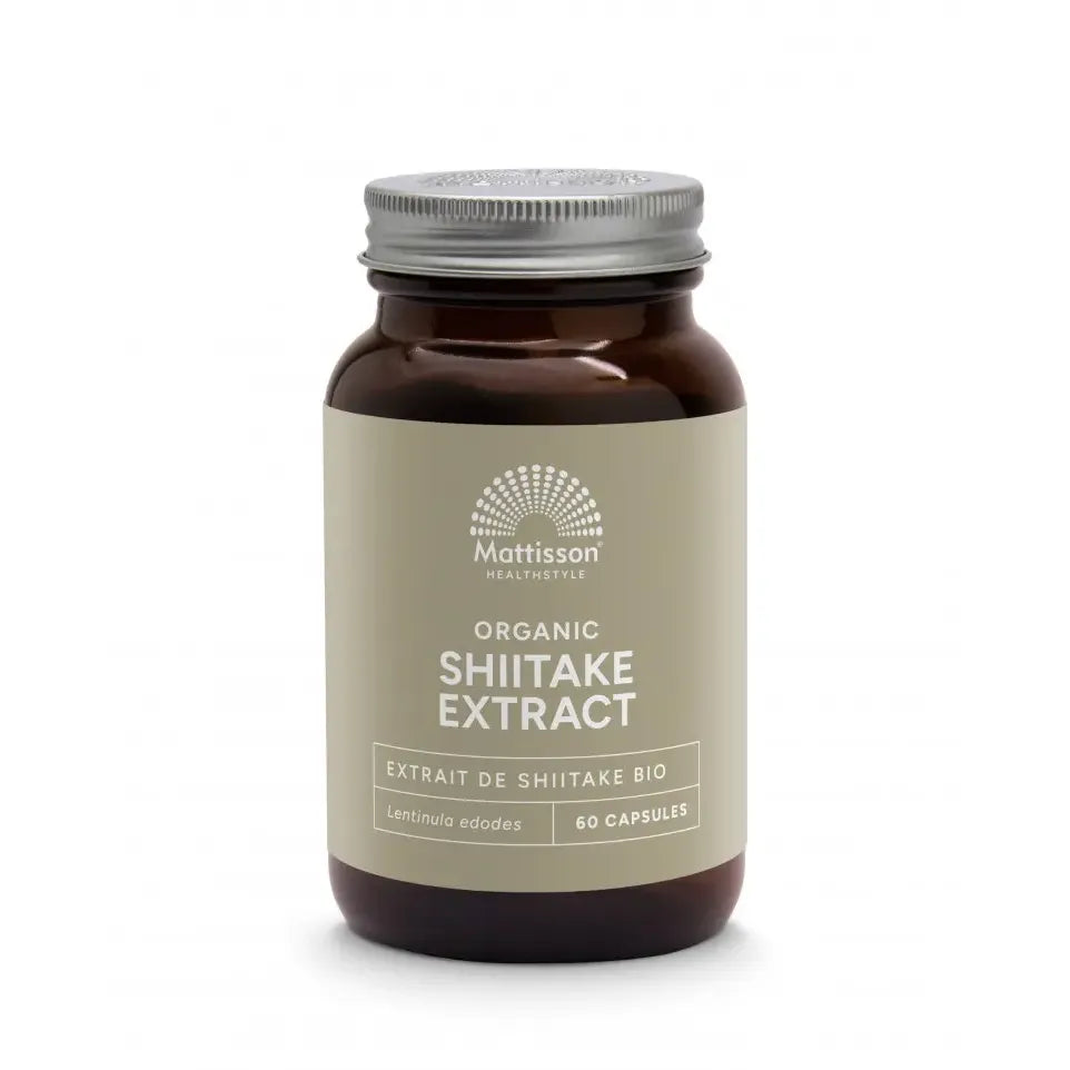 Mattisson Biologische Shiitake 60 capsules