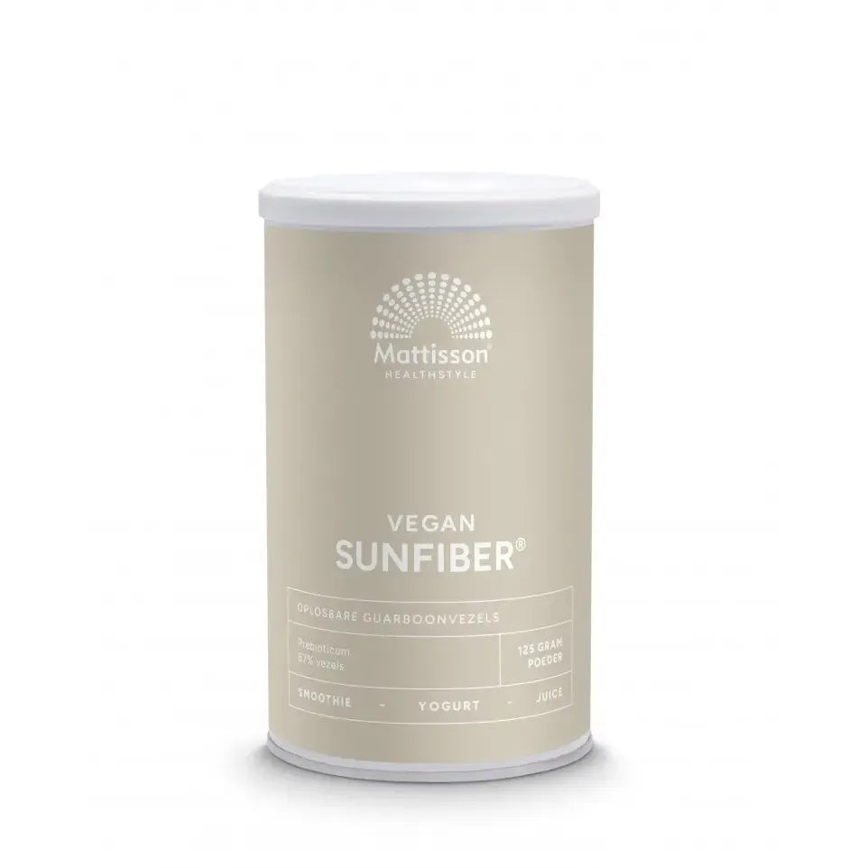Mattisson Vegan Sunfiber® Prebiotische vezels 125 gram