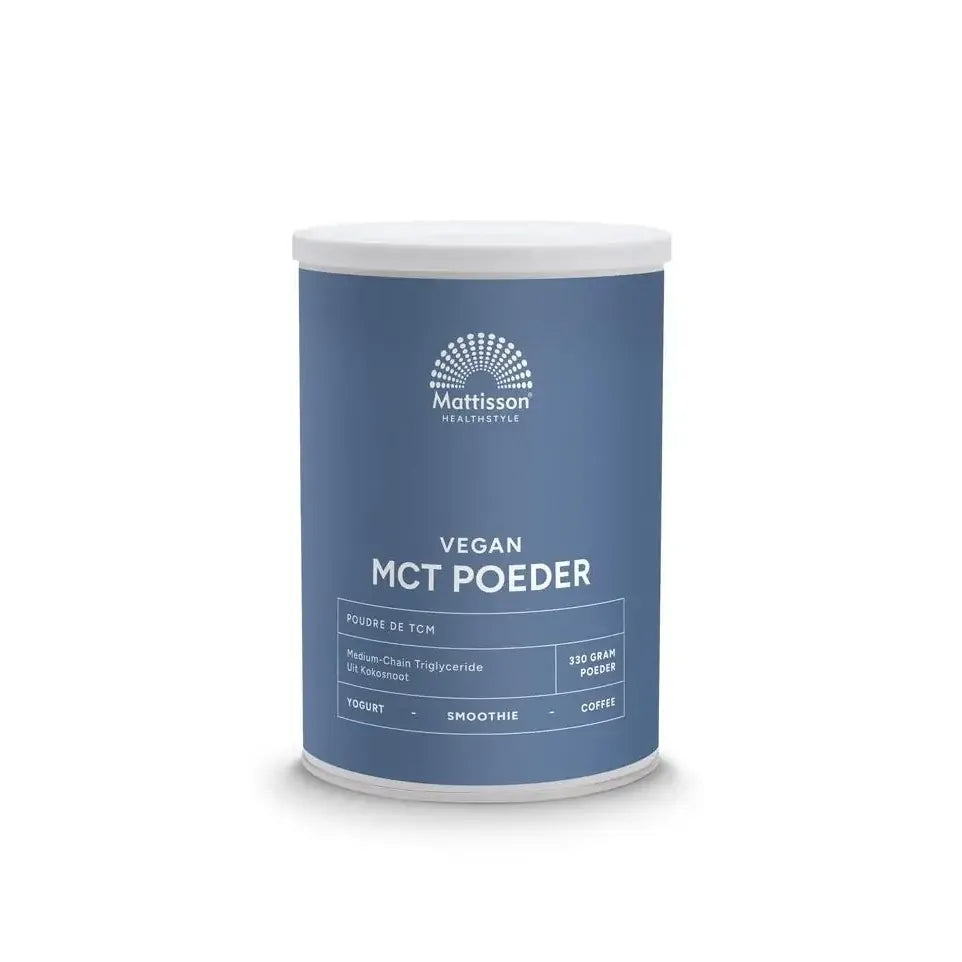 Mattisson Vegan MCT poeder coconut pure 330 gram