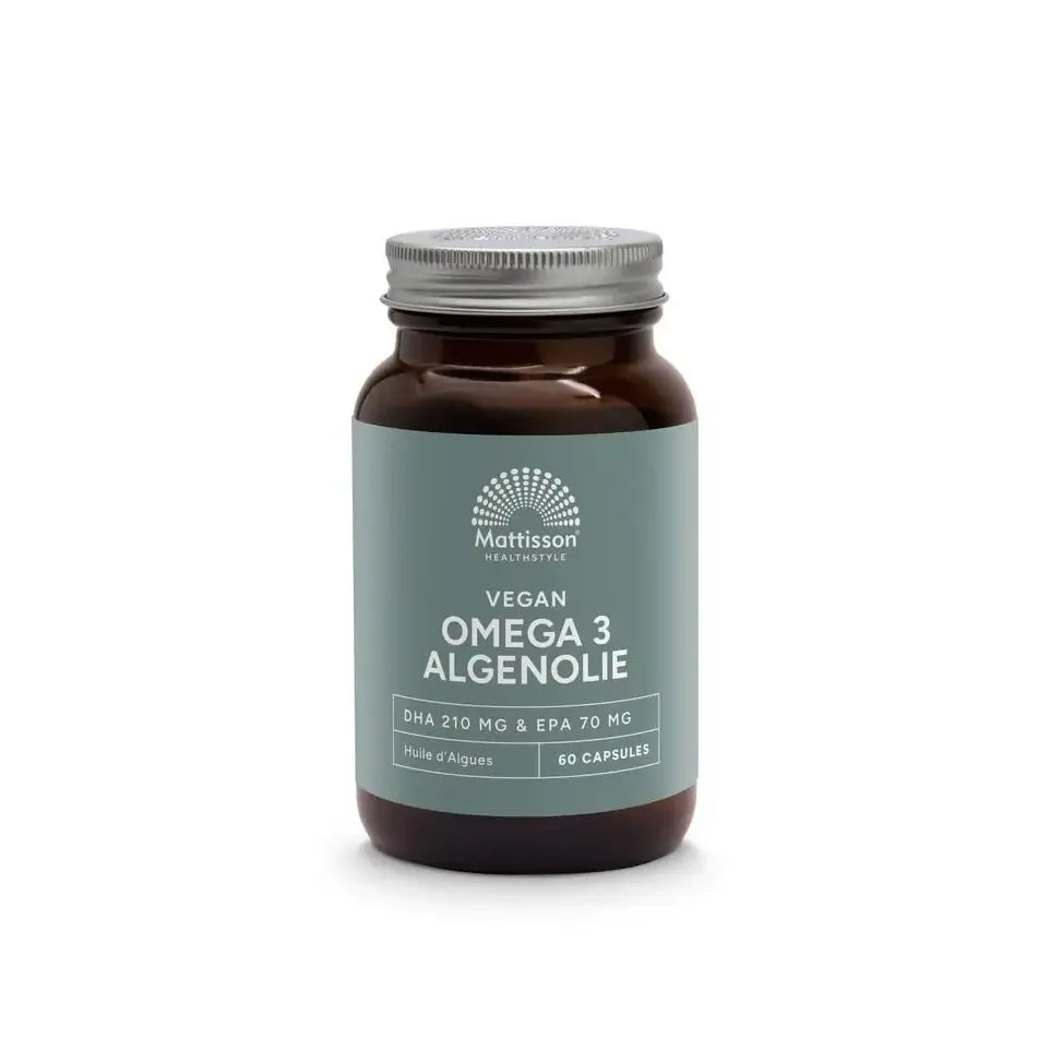 Mattisson Algenolie DHA 210 mg & EPA 70 mg 60 vcaps