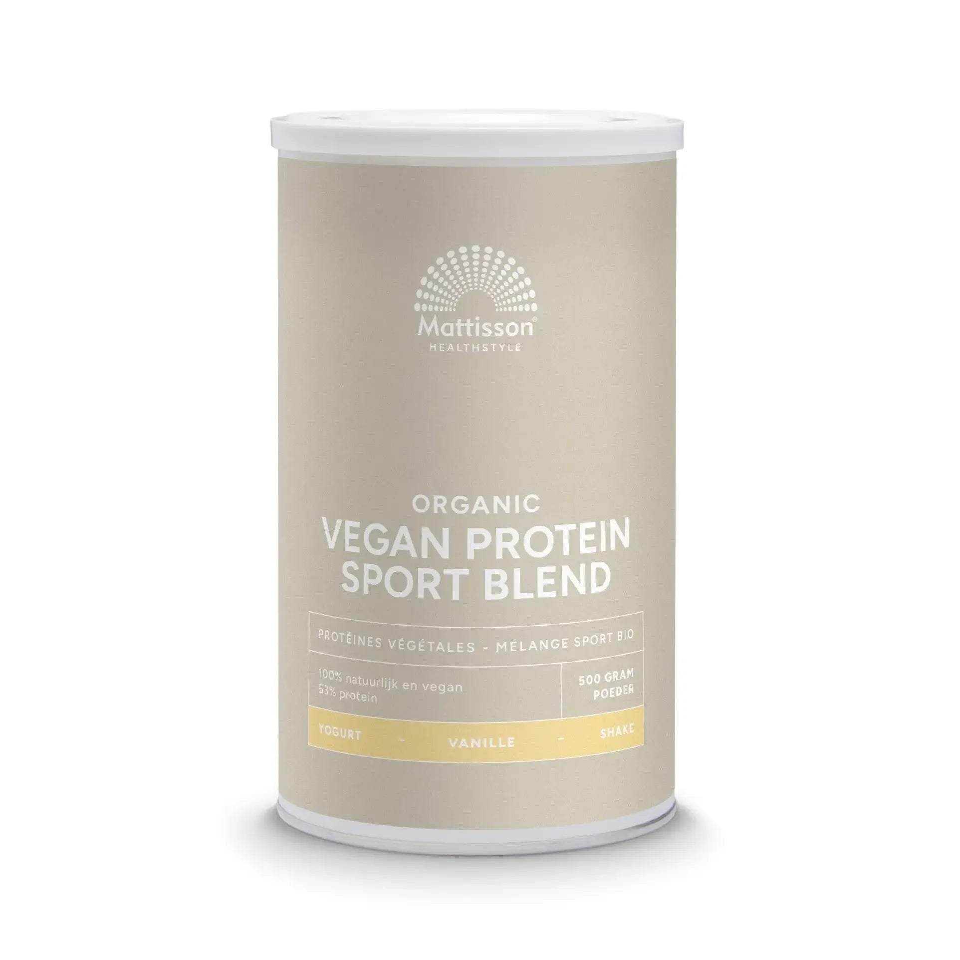 Mattisson Biologische Sport Vegan Proteïne Blend Vanille 500