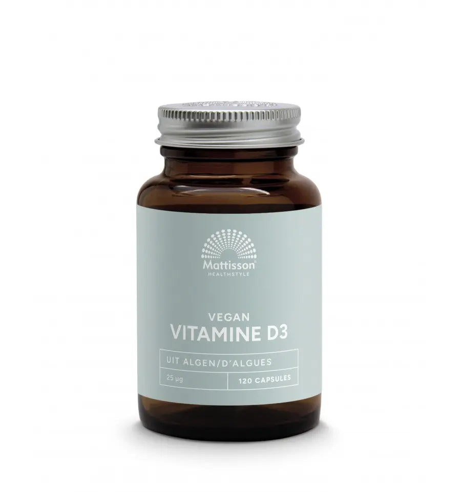 Mattisson Vegan Vitamine D3 25 mcg 120 vcaps