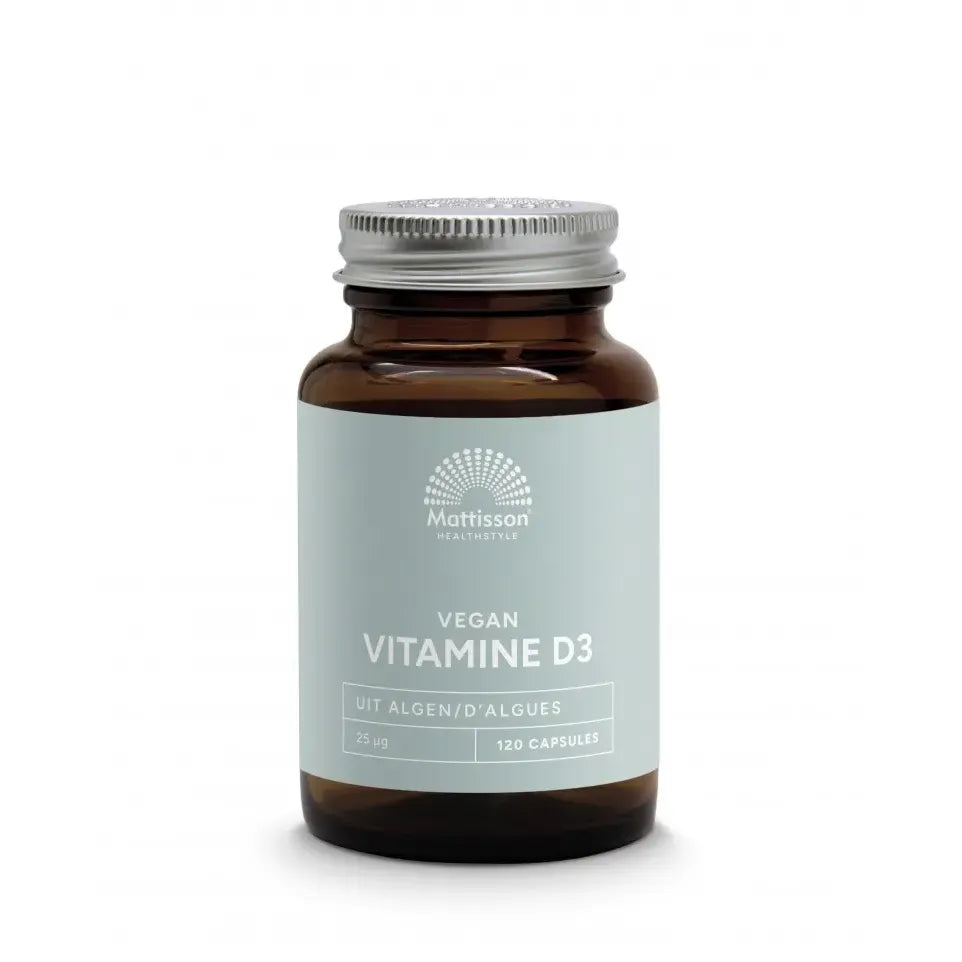 Mattisson Vegan Vitamine D3 25 mcg 120 vcaps