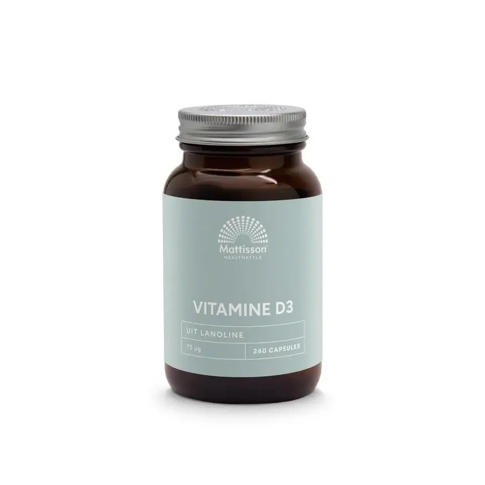 Mattisson Vitamine D3 75 mcg 240 capsules