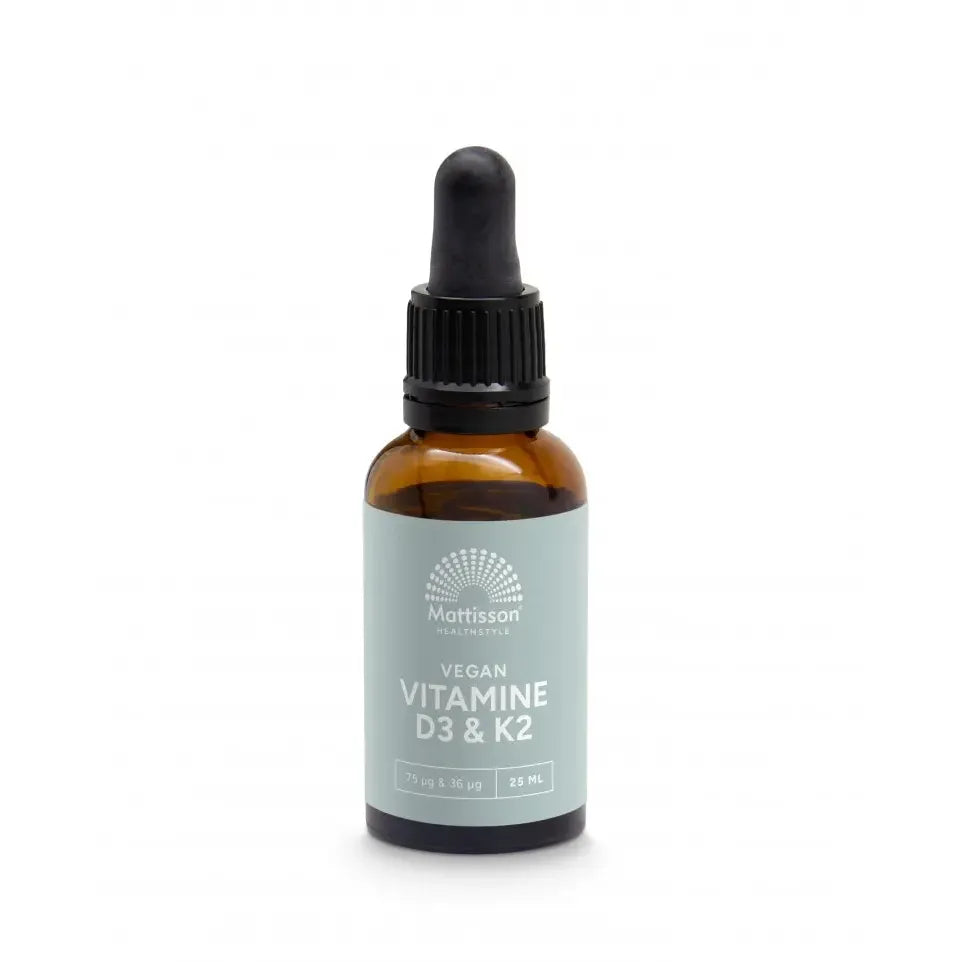 Mattisson Vegan Vitamine D3/K 75 mcg/36 mcg 25 ml